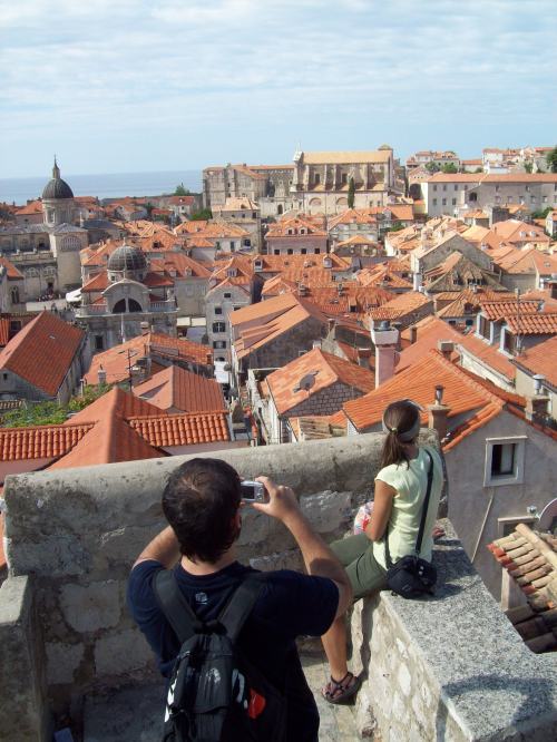 Vista de Dubrovnik y sus tejados nuevos